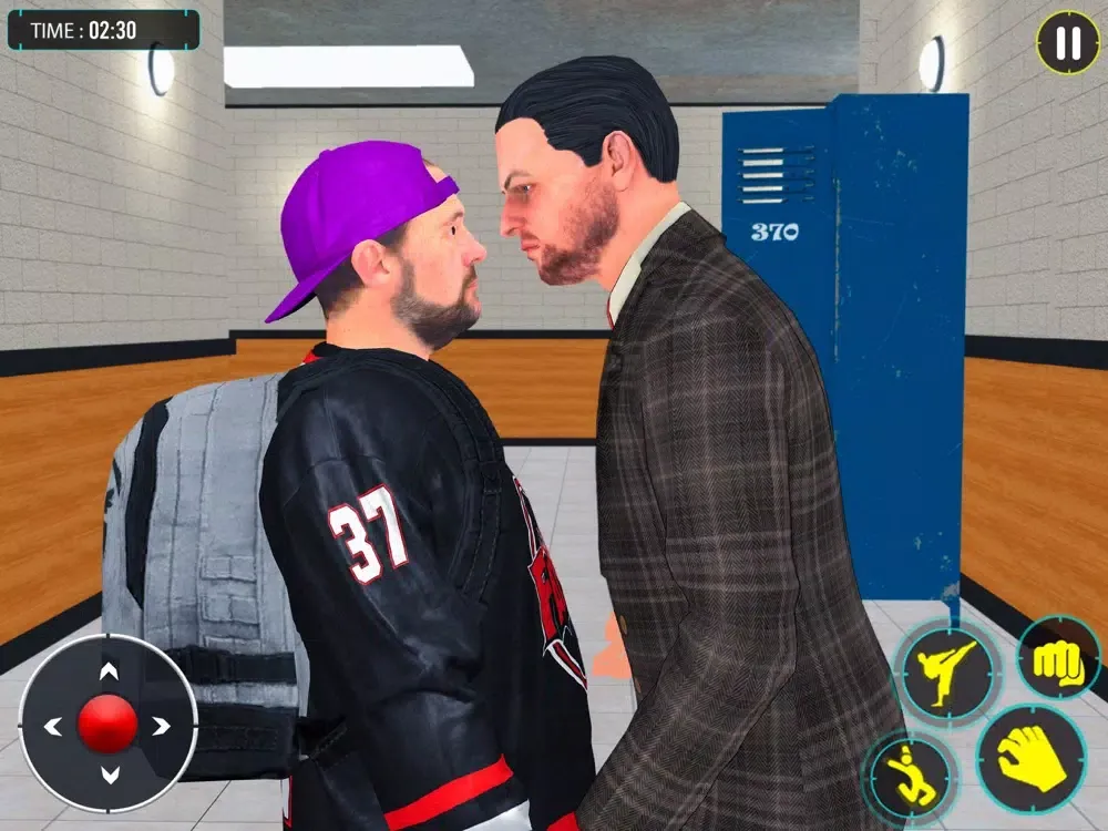 Capturas de tela do High School Bully Boy Gangster iPad 