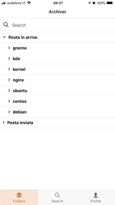 Capturas de pantalla de Libraesva Email Archiver App