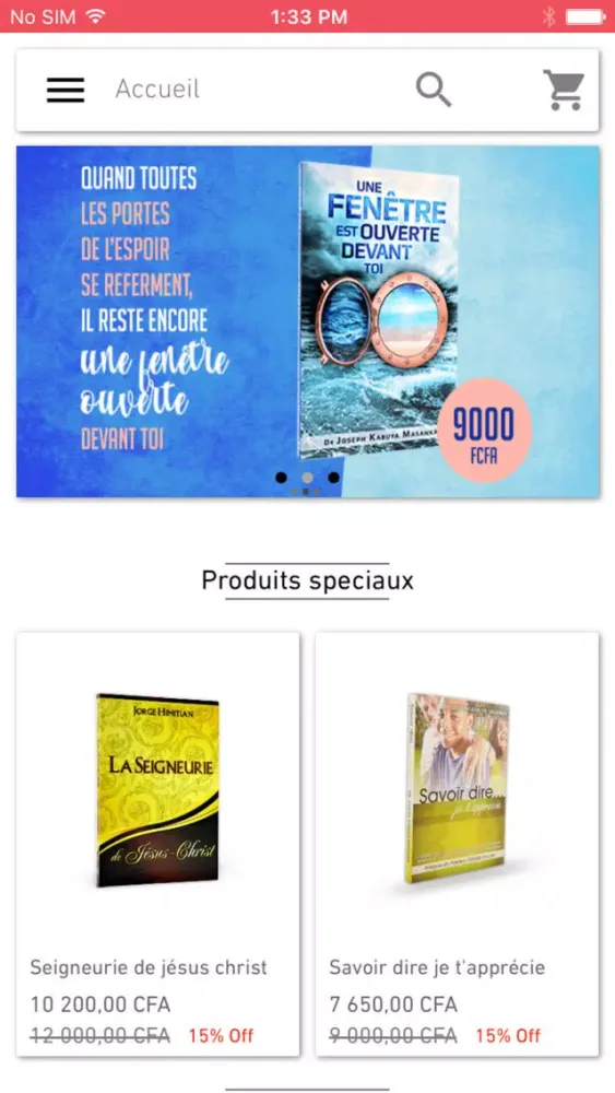Librairie Fraiches Rosées سکرین شاٹس