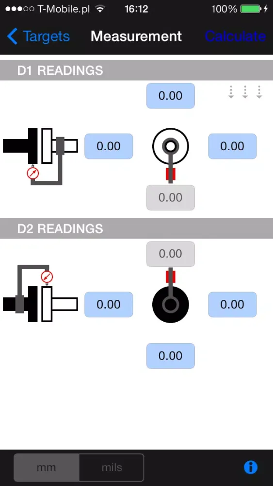 Tangkapan layar Power Align Lite - Shaft Alignment Professional Calculator