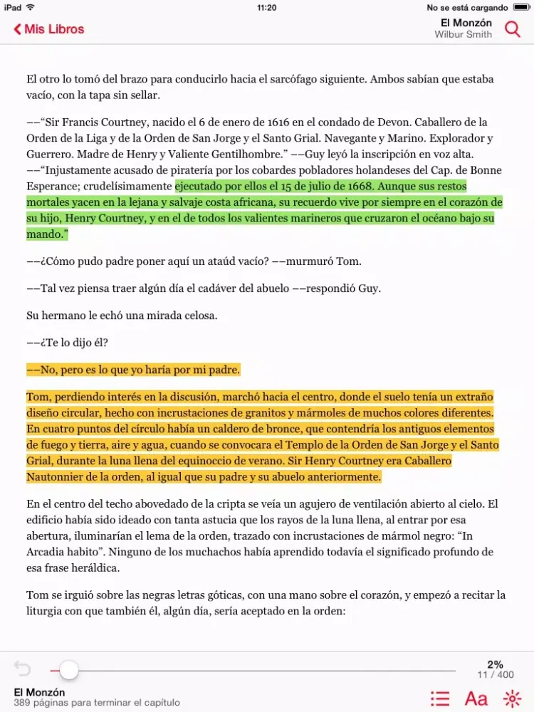 Tangkapan skrin Sanborns S Libros iPad 