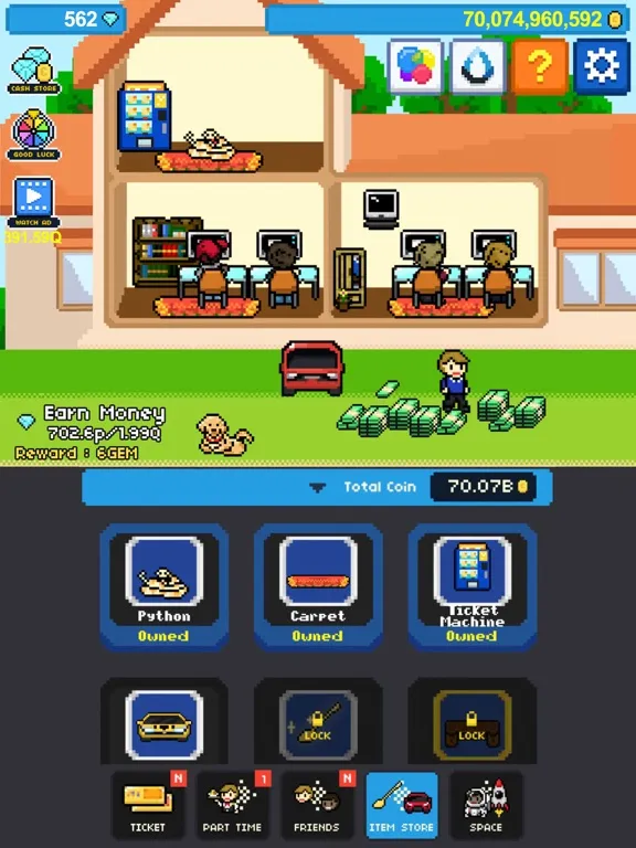 Capturas de pantalla de Rags to Riches : Money Clicker iPad 