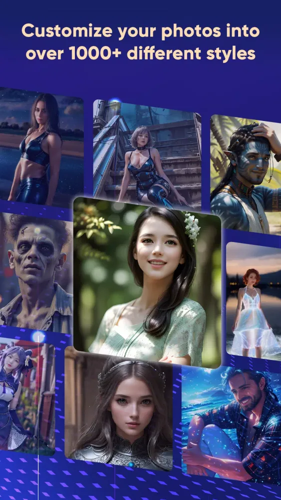 Screenshot di AI Image Generator - Prisma AI