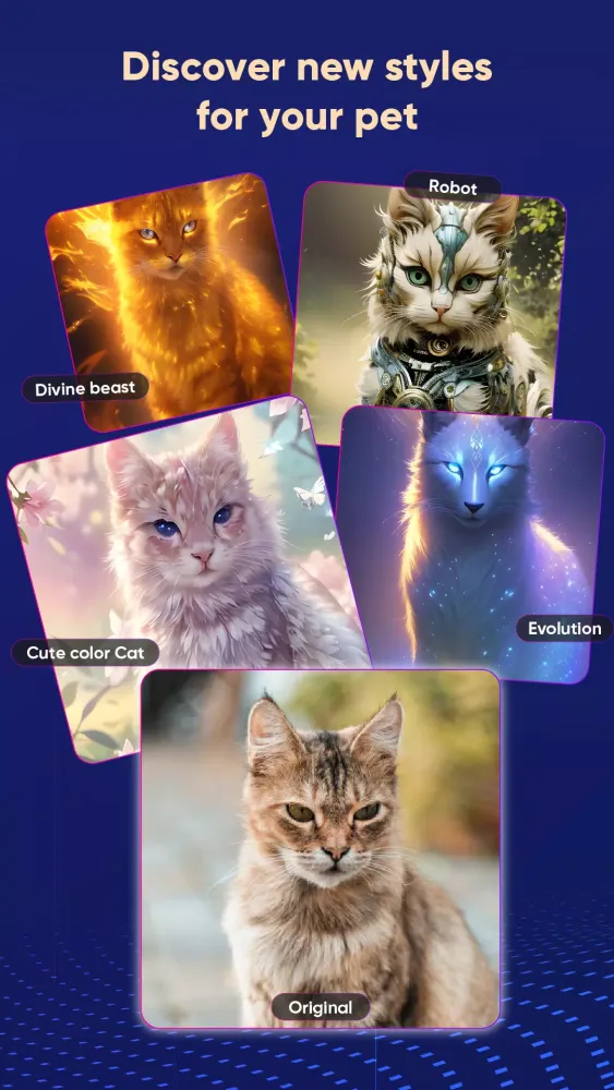 Screenshot di AI Image Generator - Prisma AI