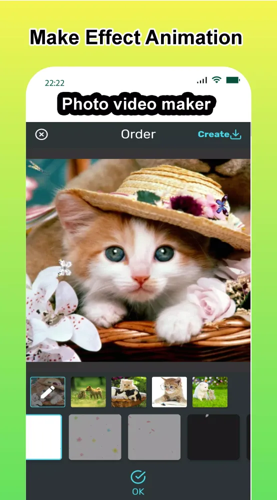 Photo video maker with music 스크린샷