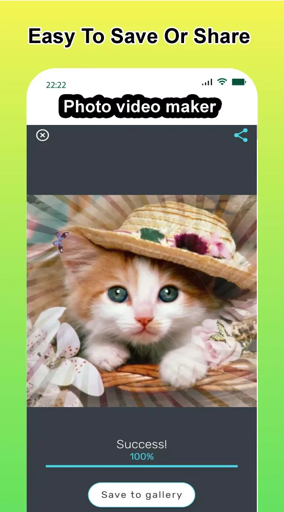 Photo video maker with music 스크린샷