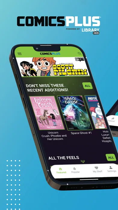 Ảnh chụp màn hình của Comics Plus