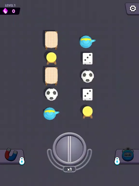 Capturas de tela do Match Match 3D iPad 