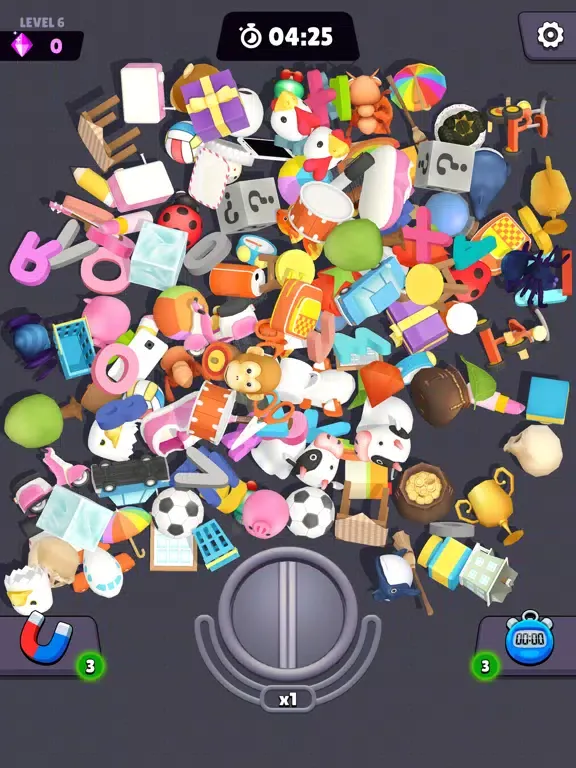 Capturas de tela do Match Match 3D iPad 