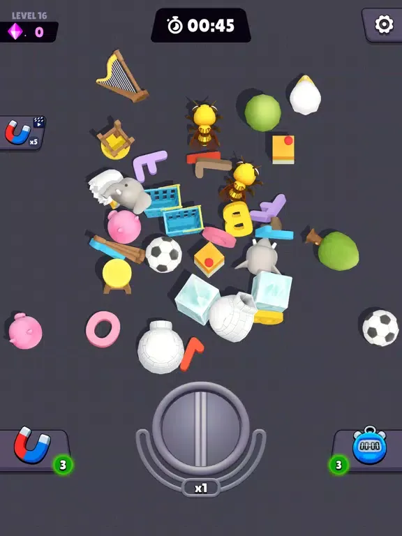 Capturas de tela do Match Match 3D iPad 