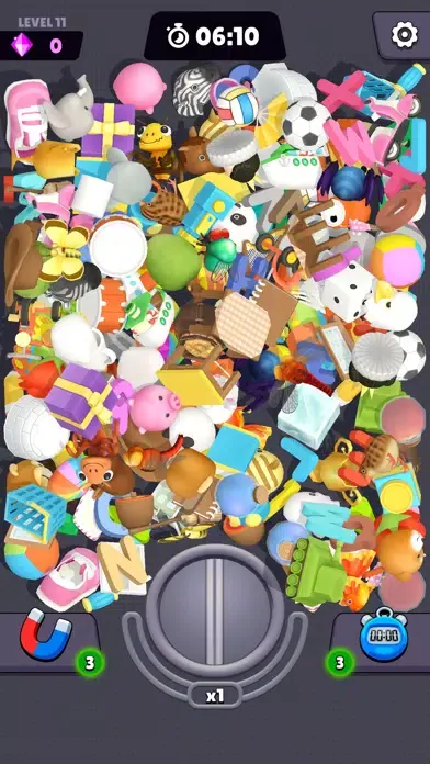 Capturas de tela do Match Match 3D