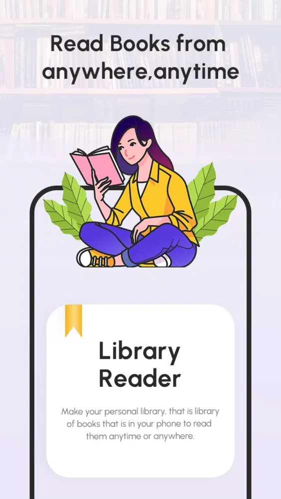 Captures d'écran de My Library-Real Books Library