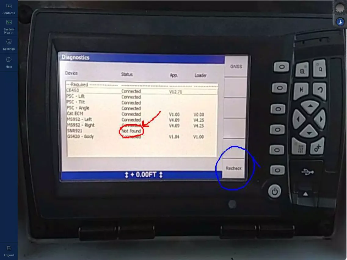 Capturas de pantalla de Ziegler Onsight iPad
