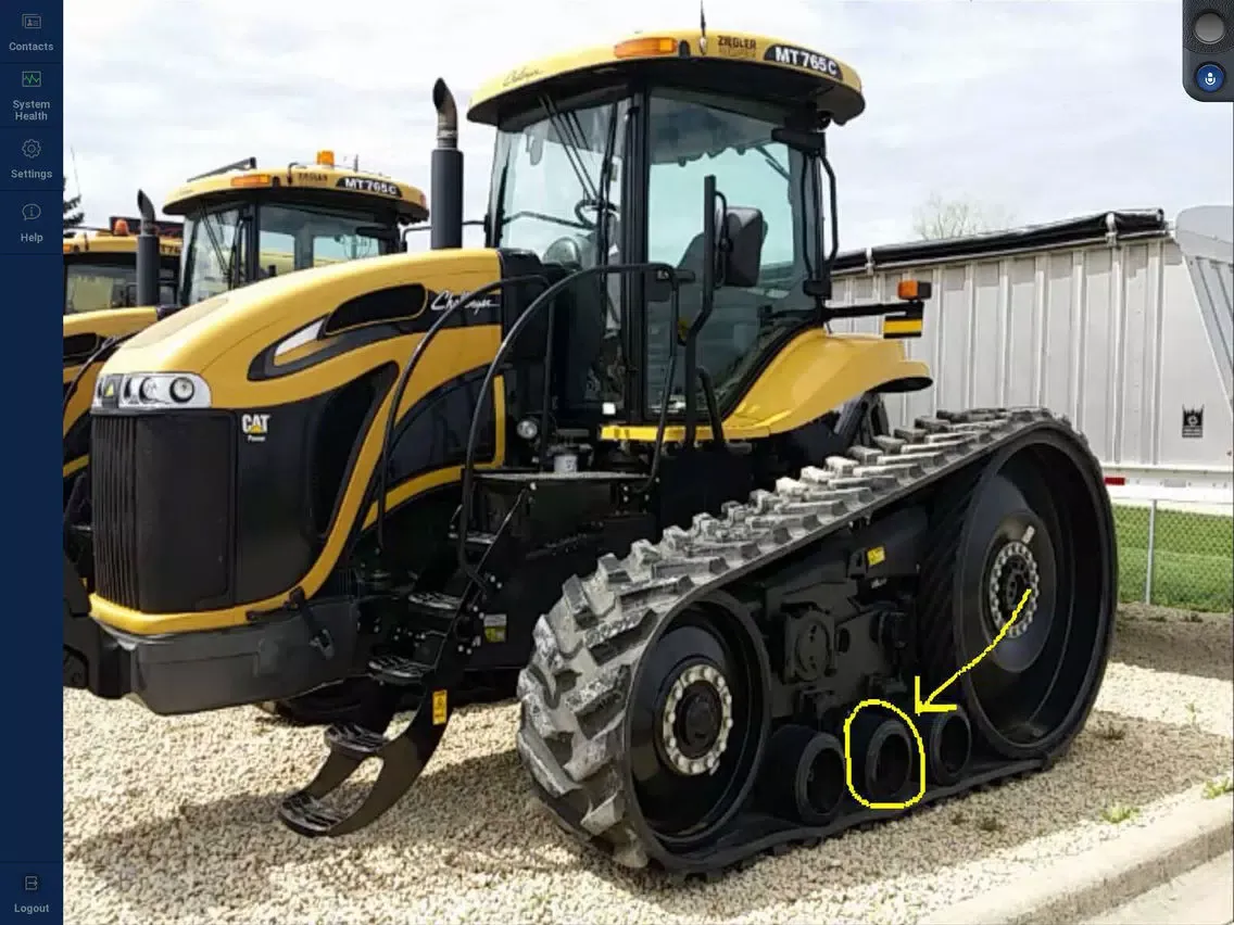 Capturas de pantalla de Ziegler Onsight iPad