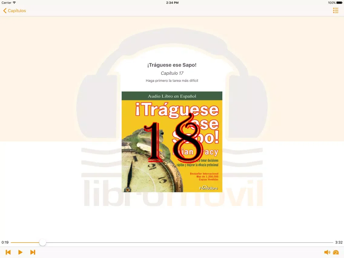 Screenshot di ¡Tráguese ese Sapo! - Brian Tracy iPad 