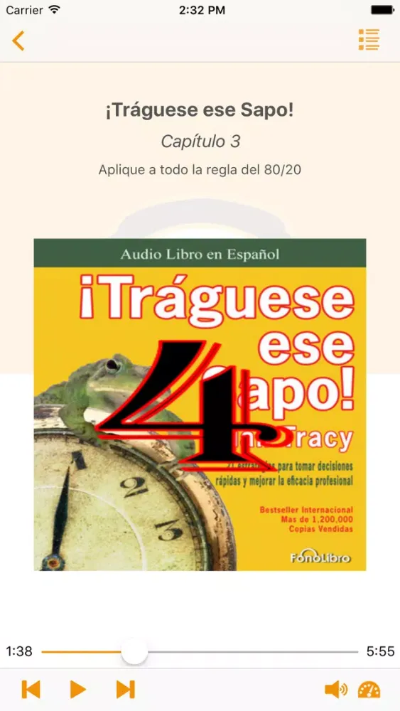 Screenshot di ¡Tráguese ese Sapo! - Brian Tracy