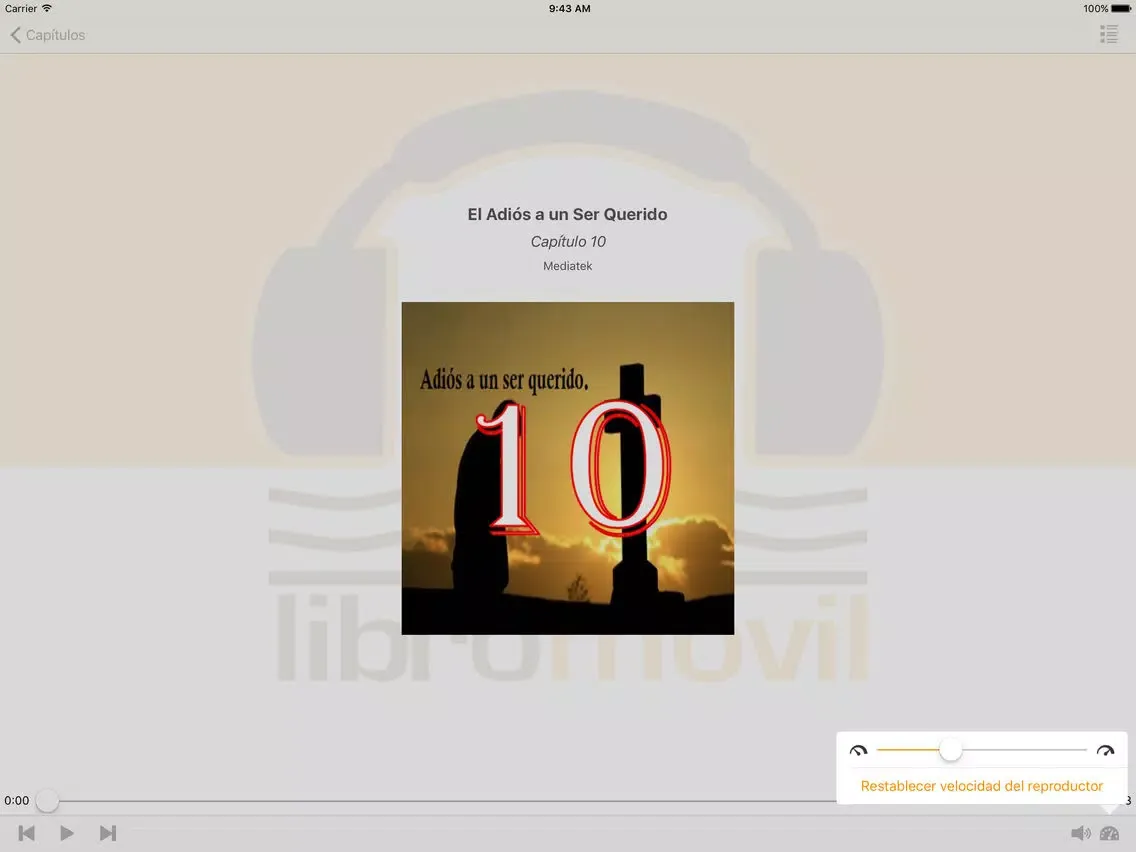 Capturas de tela do El Adiós a un Ser Querido - Audiolibro iPad 