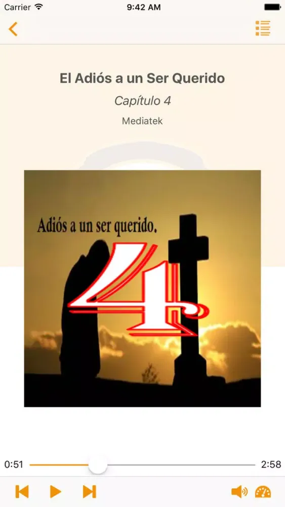 Capturas de tela do El Adiós a un Ser Querido - Audiolibro