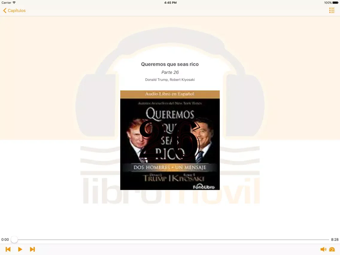 Captures d'écran de Queremos que seas rico - Donald Trump / Kiyosaki iPad 