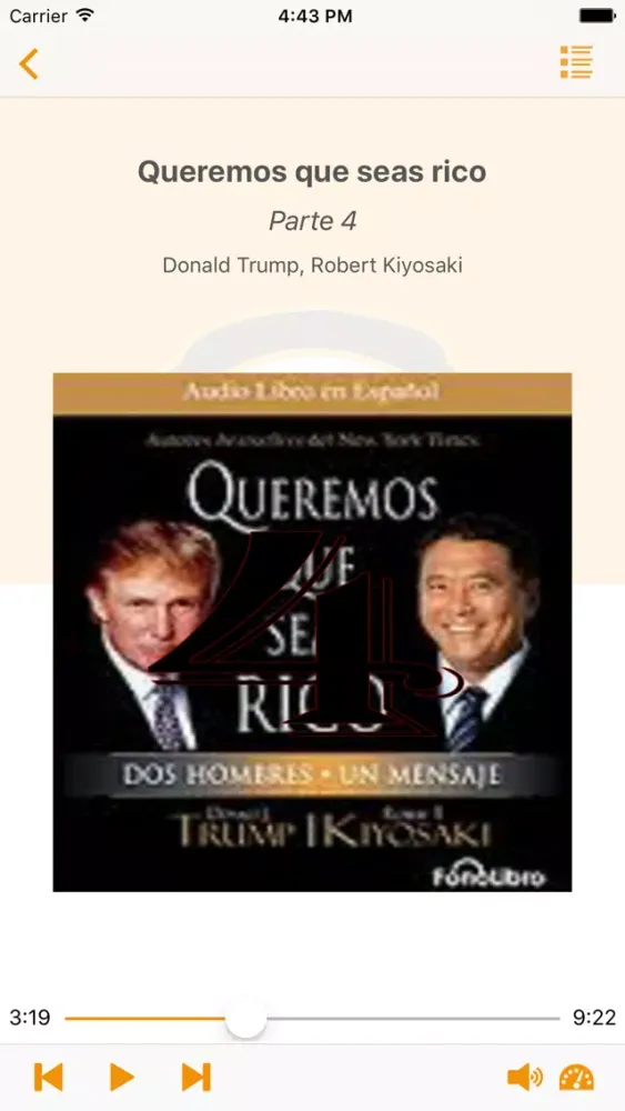 Captures d'écran de Queremos que seas rico - Donald Trump / Kiyosaki