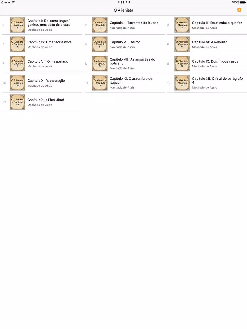ภาพหน้าจอของ O Alienista de Machado de Assis iPad 