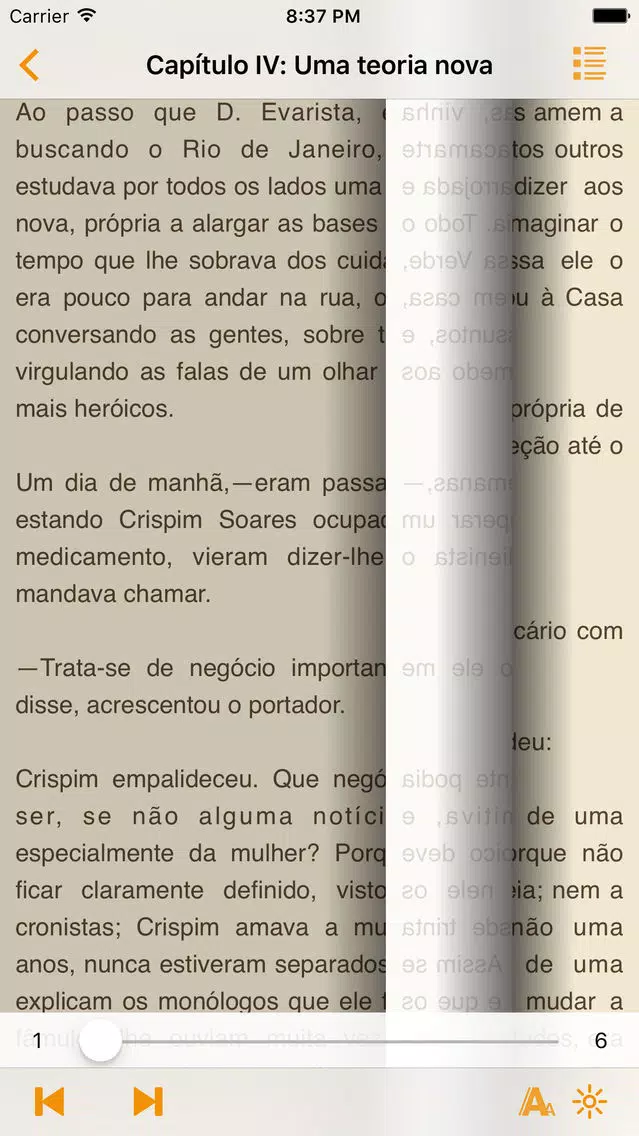 ภาพหน้าจอของ O Alienista de Machado de Assis