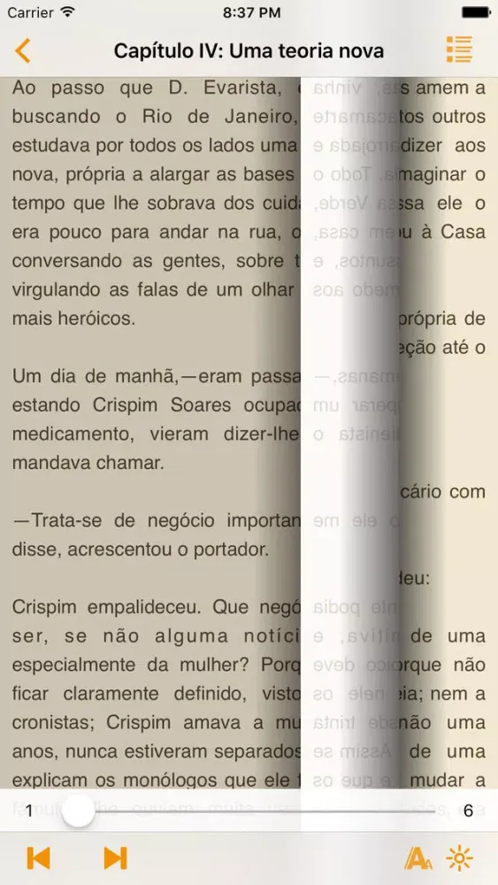 Screenshot di O Alienista de Machado de Assis