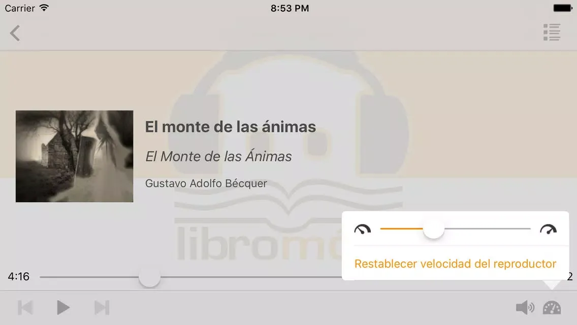 El Monte de las Ánimas - Audiolibro Screenshots