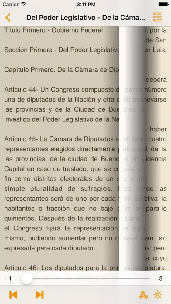 Constitución de la Nación Argentina應用截圖
