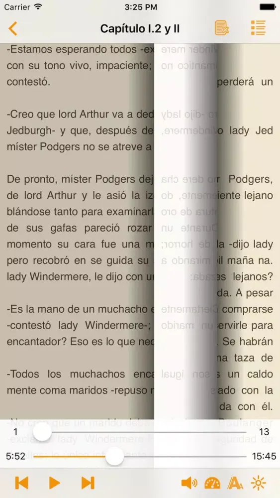 El crimen de Lord Arthur Savile - AudioEbook Screenshots
