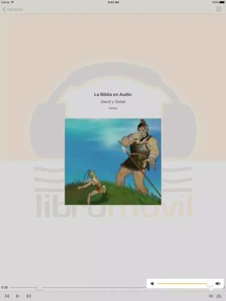 Скриншоты La Biblia en Audiolibro para Niños iPad 