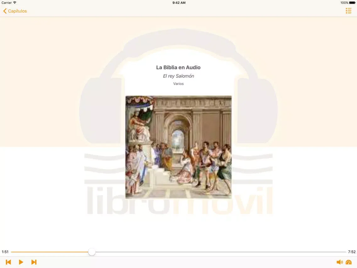 Скриншоты La Biblia en Audiolibro para Niños iPad 