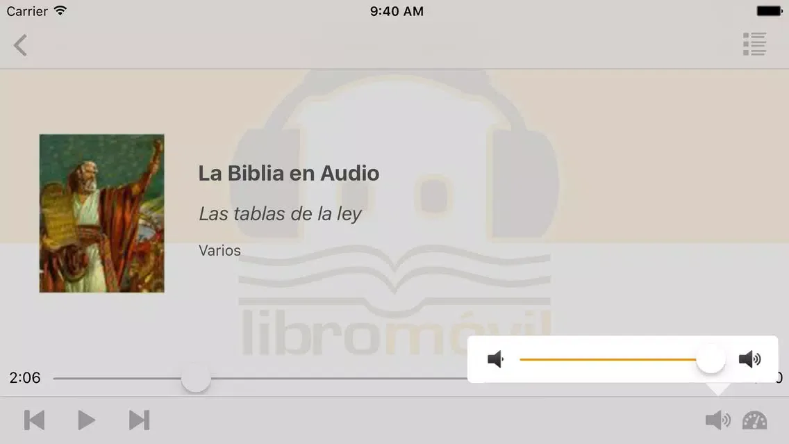 Скриншоты La Biblia en Audiolibro para Niños