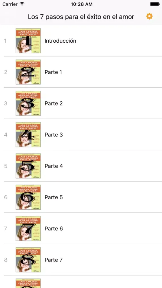 Capturas de tela do Los 7 Pasos para el Exito en el Amor - Audiolibro