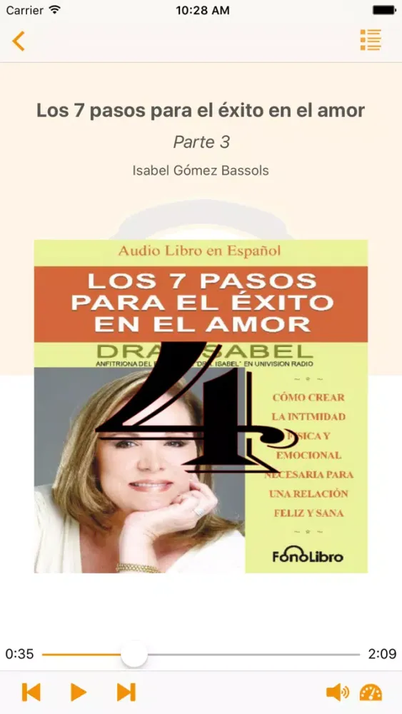 Capturas de tela do Los 7 Pasos para el Exito en el Amor - Audiolibro