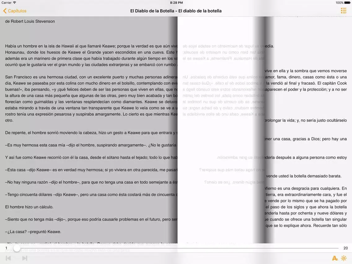 El Diablo de la Botella iPad  स्क्रीनशॉट