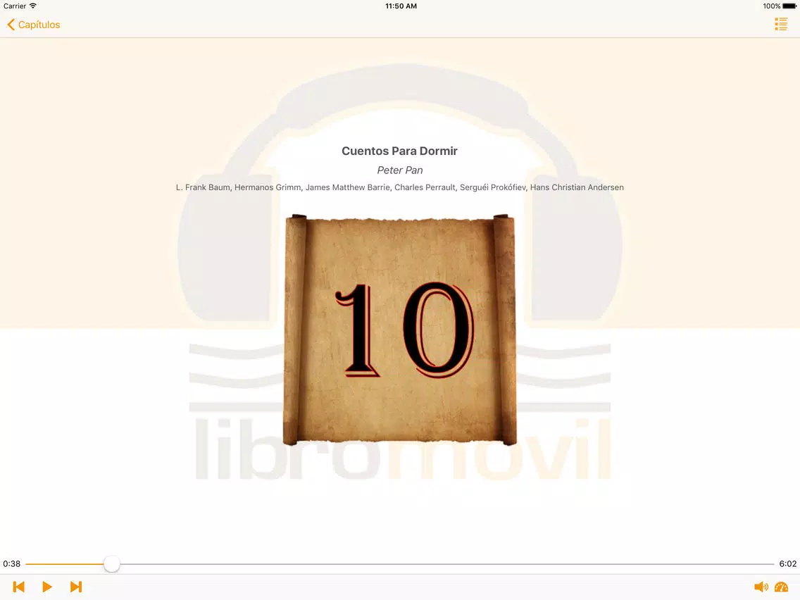 Capturas de tela do Cuentos Para Dormir - Audiolibro iPad 