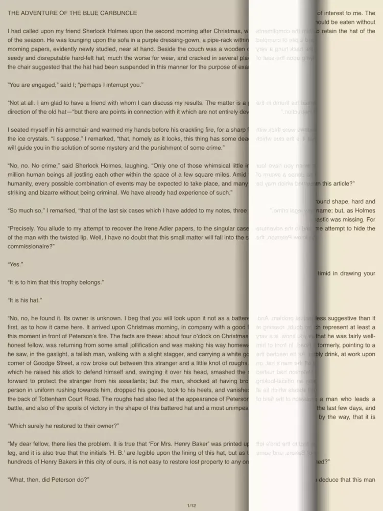 صور The Adventure of the Blue Carbuncle – AudioEbook iPad 