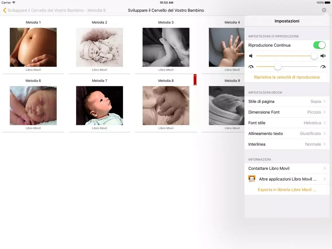 Sviluppare il Cervello del Vostro Bambino iPad  Ekran Görüntüleri