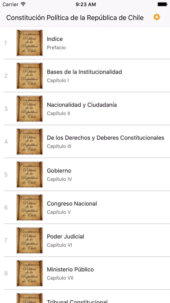 تصاویر Constitución Política de la República de Chile