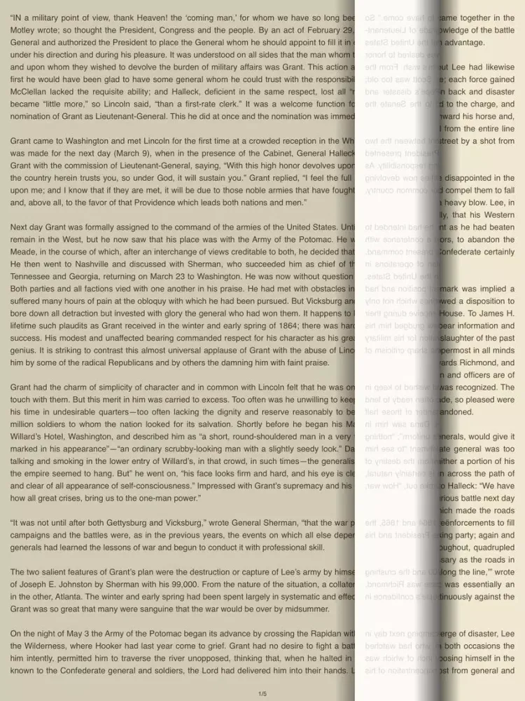 A History of the Civil War, 1861-1865 iPad  Screenshots