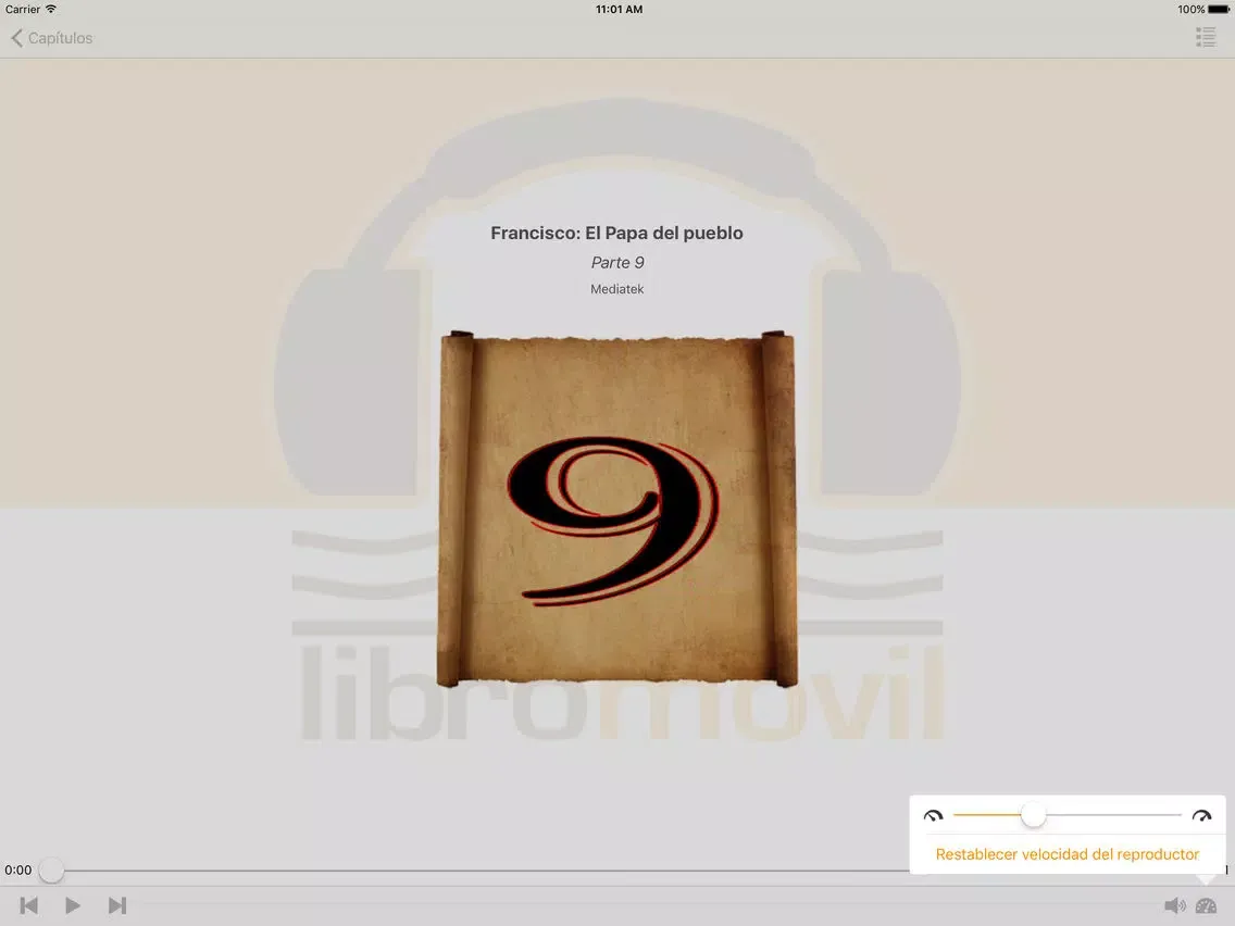 Francisco: El papa del pueblo - Audiolibro iPad  स्क्रीनशॉट