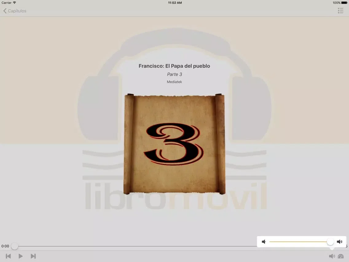 Francisco: El papa del pueblo - Audiolibro iPad  स्क्रीनशॉट