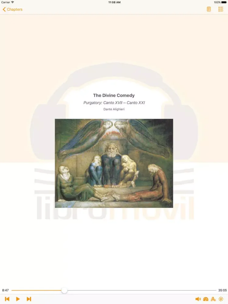 Capturas de tela do The Divine Comedy - Dante Alighieri iPad 
