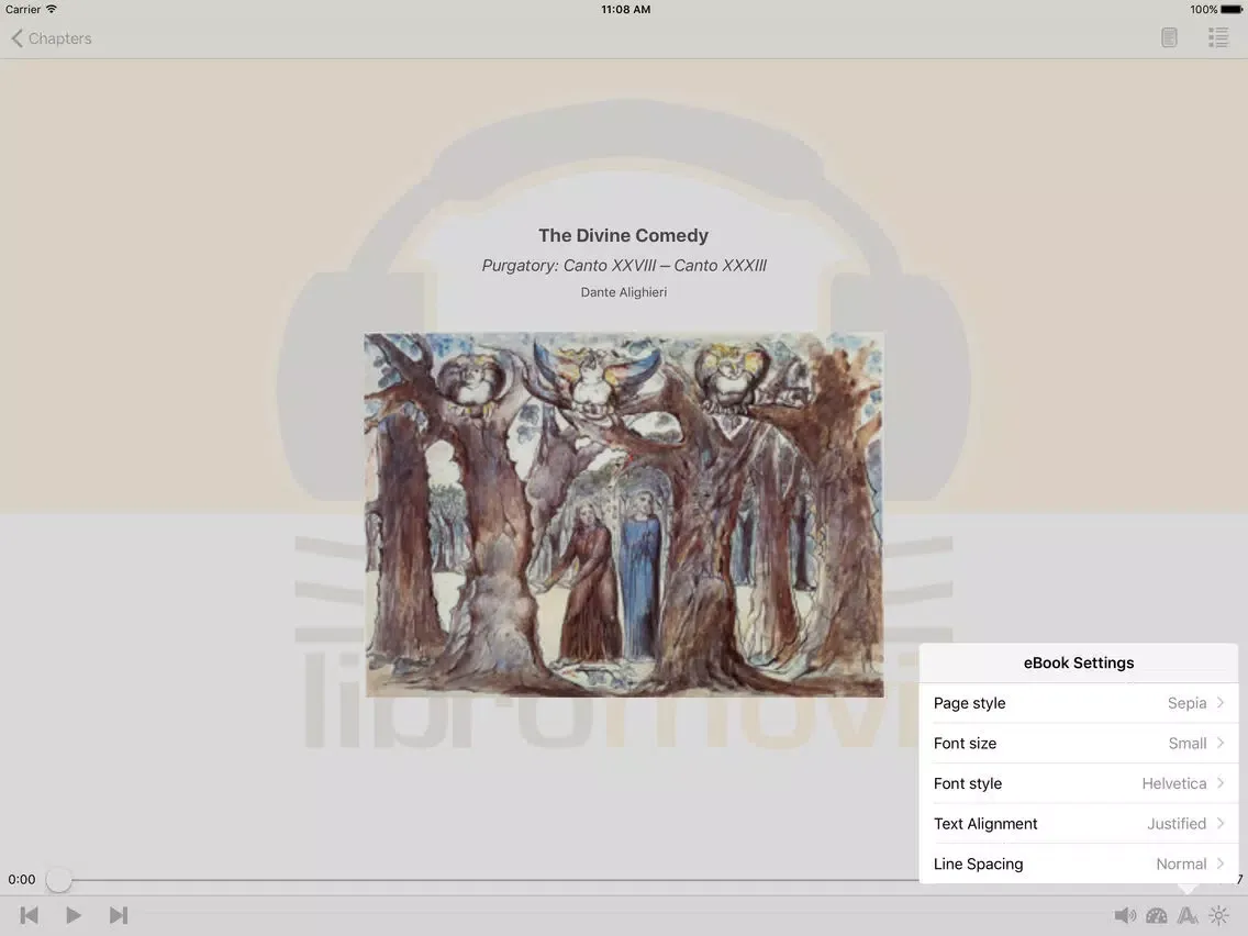 Capturas de tela do The Divine Comedy - Dante Alighieri iPad 