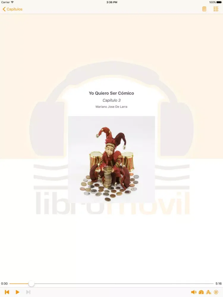 Yo Quiero Ser Cómico - AudioEbook iPad  স্ক্রিনশট