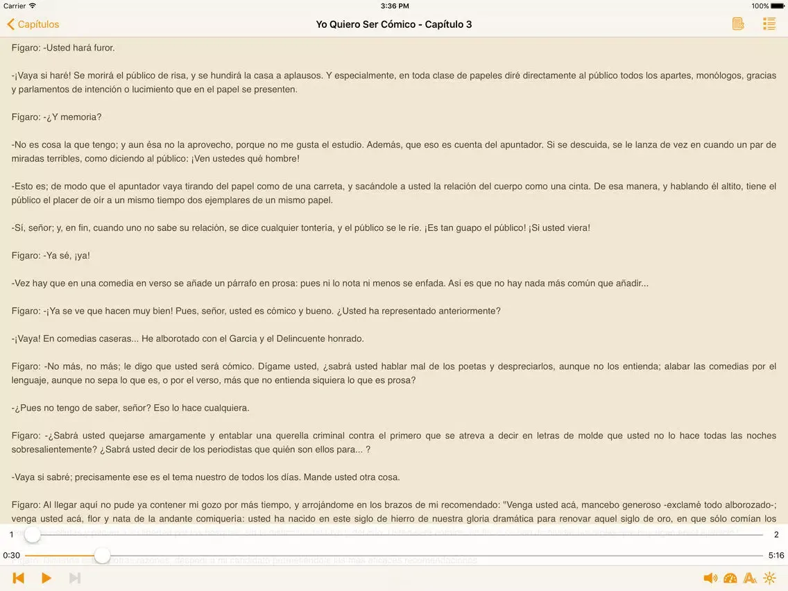 Yo Quiero Ser Cómico - AudioEbook iPad  স্ক্রিনশট