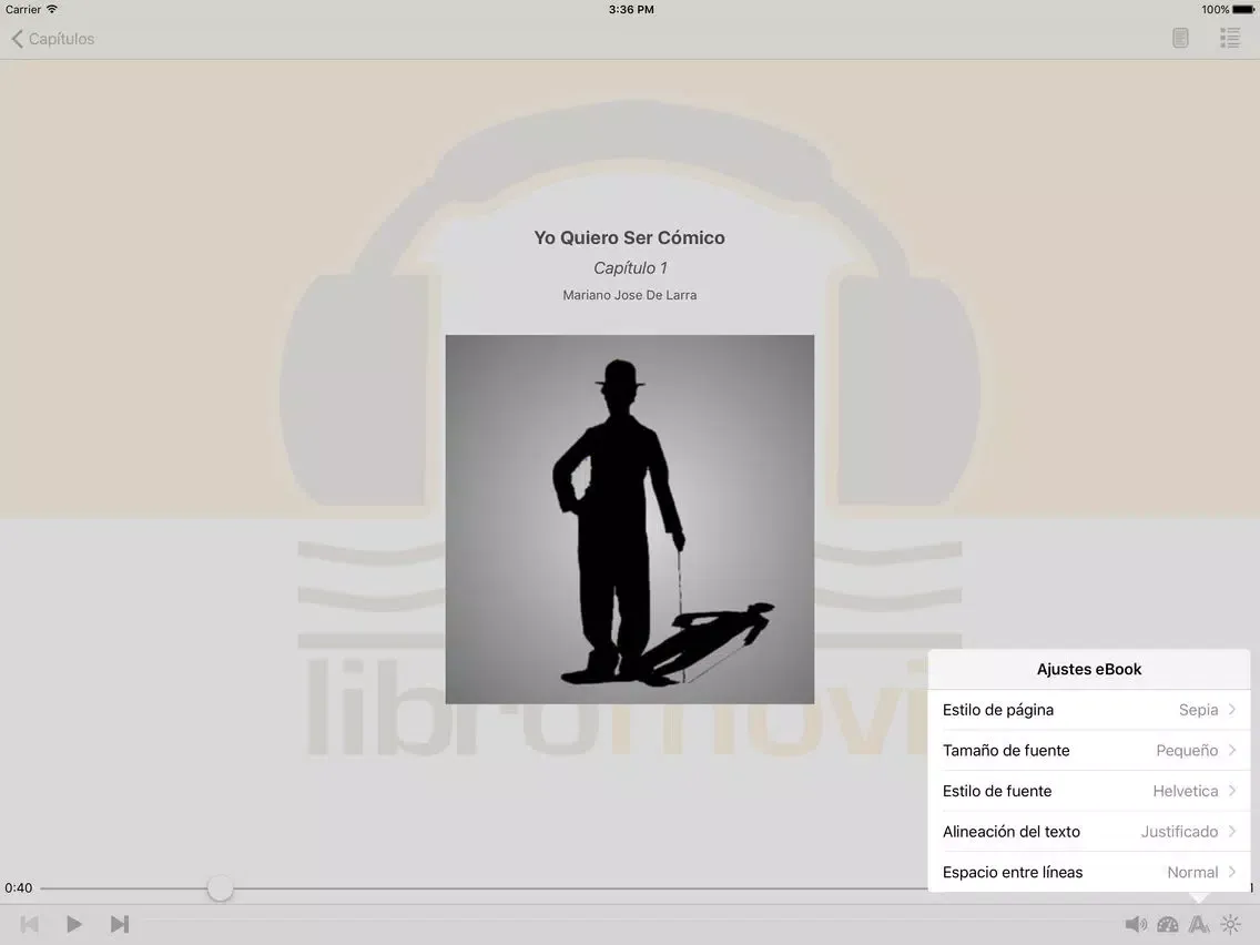 Yo Quiero Ser Cómico - AudioEbook iPad  স্ক্রিনশট