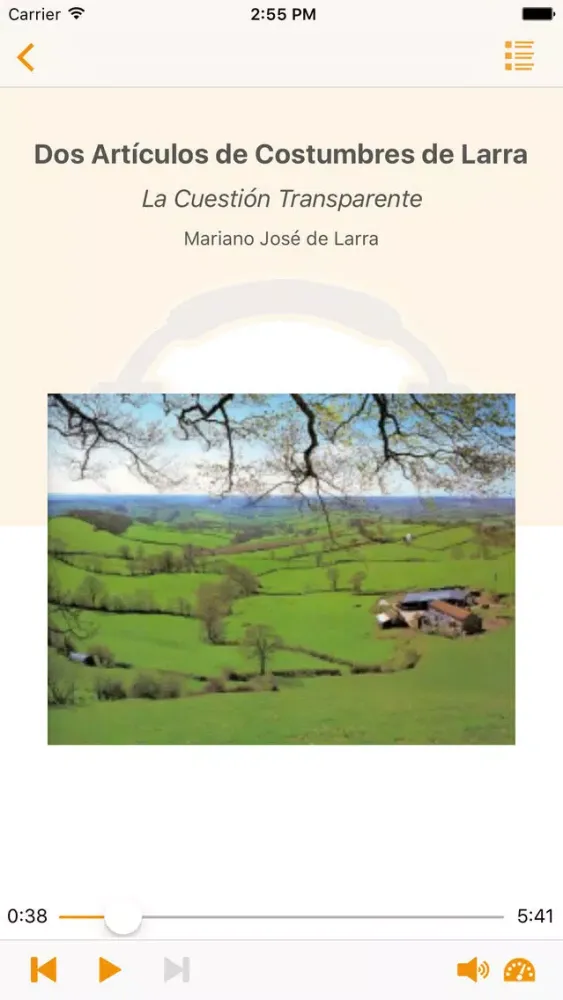 ภาพหน้าจอของ Artículos de Costumbre - Audiolibro