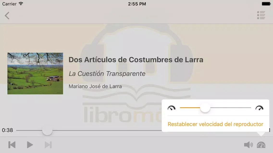 ภาพหน้าจอของ Artículos de Costumbre - Audiolibro